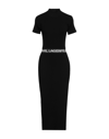 Karl Lagerfeld Midi Dresses In Black