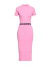 Karl Lagerfeld Midi Dresses In Pink
