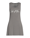 Odi Et Amo Short Dresses In Grey