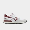 Reebok White & Burgundy Lx2200 Sneakers In Footwear White/classic Burgundy/pure Grey 2