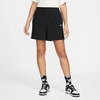 Nike Women's  Sportswear Jersey Shorts (plus Size) In Black