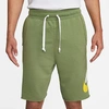 Nike Men's  Sportswear Sport Essentials French Terry Alumni Shorts In Green