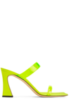 GIUSEPPE ZANOTTI GIUSEPPE ZANOTTI FLAMINIA PLEXI SQUARE TOE SANDALS