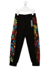 VERSACE BAROCCO-PRINT TRACK PANTS