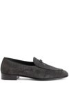 Giuseppe Zanotti Gz Rudolph Loafers In Grey
