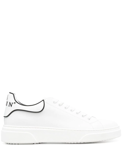 Philipp Plein Runner Big Bang Low-top Trainers In White