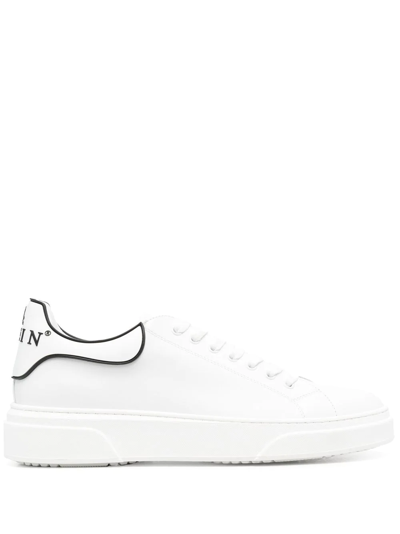 Philipp Plein Runner Big Bang Low-top Sneakers In White