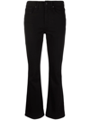 Levi's Black 725 High Waist Bootcut Jeans In Black