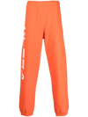 Heron Preston Logo-print Track Pants In Orange