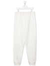 PUCCI JUNIOR LOGO-PATCH COTTON TRACK trousers