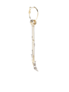 ZADIG & VOLTAIRE CRYSTAL-EMBELLISHED DRAPED EARRING