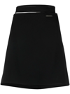 DSQUARED2 A-LINE WRAP-WAIST MINI SKIRT