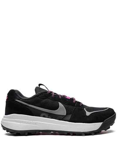 Nike Black Lowcate Trainers In Black/cool Grey-black-wolf Grey