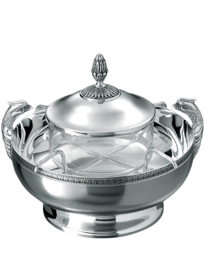 Christofle Malmaison Caviar Set In Silver