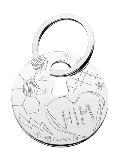 Christofle Him Silver-plated Keychain