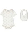 Dolce & Gabbana Dg Logo-print Bodysuit In Neutrals