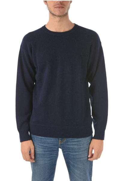 Ermenegildo Zegna Men's  Blue Other Materials Sweater