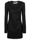 GIUSEPPE DI MORABITO GIUSEPPE DI MORABITO WOMEN'S  BLACK OTHER MATERIALS DRESS