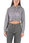 MAISON MARGIELA WOMEN'S  GREY OTHER MATERIALS SWEATSHIRT