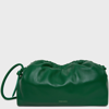 Mansur Gavriel Mini Cloud Leather Clutch In Leaf