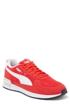 Puma Graviton Sneaker In High Risk Red/ White/ Black