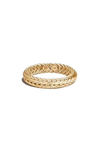 John Hardy Kami Classic Chain 14k Gold 4.5mm Band Ring In 14k Yg