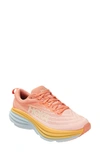 Hoka Bondi 8 Running Shoe In Orange