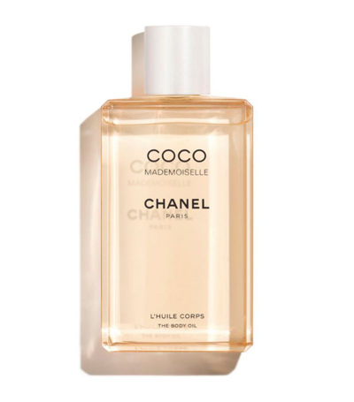 Chanel Harrods Chanel (coco Mademoiselle) Silky Moisturising Oil (200ml) In White