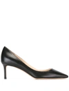 Jimmy Choo Romy 60 Patent-leather Pumps In Black
