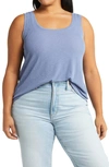 Madewell Softfade Scoop Tank In Soft Twilight