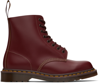 DR. MARTENS' BURGUNDY VINTAGE 1460 BOOTS