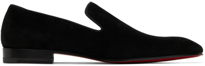 Christian Louboutin Dandelion Flat Veau Velours In Black