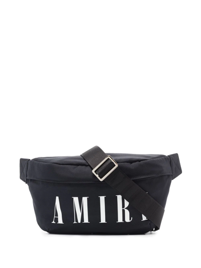 Amiri Logo-print Belt Bag In Black