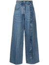 ALEXANDER WANG HIGH-WAISTED WIDE LEG JEANS