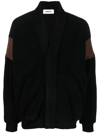 Ambush Contrast-panel Bomber Jacket In Black
