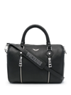 Zadig & Voltaire Medium Sunny Shoulder Bag In Black
