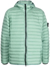 Stone Island Padded Down Jacket - Men's - Polyamide/polyester/down In Green
