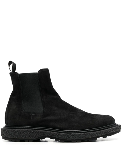 Officine Creative Slip-on Ankle Boots In Black