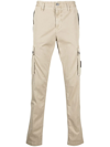 STONE ISLAND COMPASS-PATCH CARGO TROUSERS