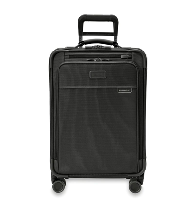 Briggs & Riley Baseline Essential Carry-on Expandable Spinner Suitcase (56cm) In Black