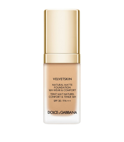 Dolce & Gabbana Velvetskin Natural Matte Foundation In Nude