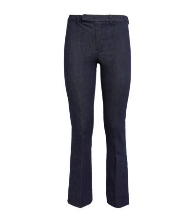 Max Mara Cropped Jeans In Blue