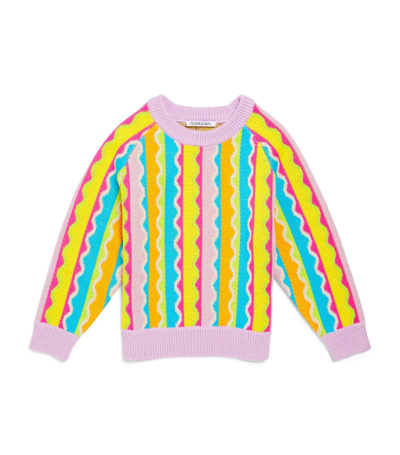 Olivia Rubin Kids' Loula Striped Sweater (2-11 Years) In Multi
