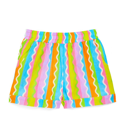 Olivia Rubin Kids' Sara Striped Shorts (2-11 Years) In Multi
