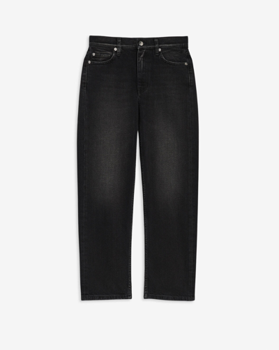 Iro Deen Low-rise Jeans In Black Stone