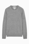 Cos Pure Cashmere Jumper In Grey
