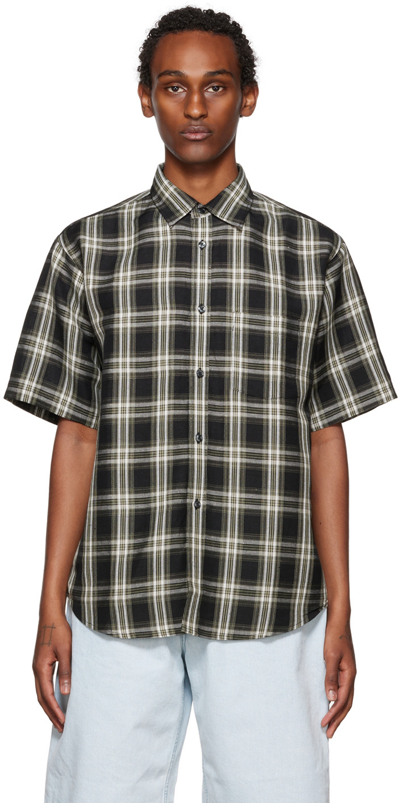 Flagstuff Black Check Shirt