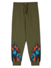 MARCELO BURLON COUNTY OF MILAN SIGNATURE WINGS-PRINT TRACK trousers
