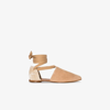 Castaã±er Neutral Gala Suede Espadrilles In Neutrals