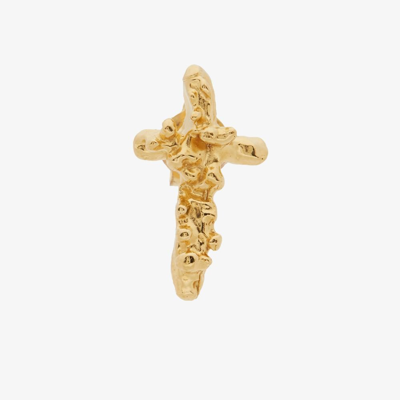 Alighieri Gold-plated The Gilded Dagger Stud Earring